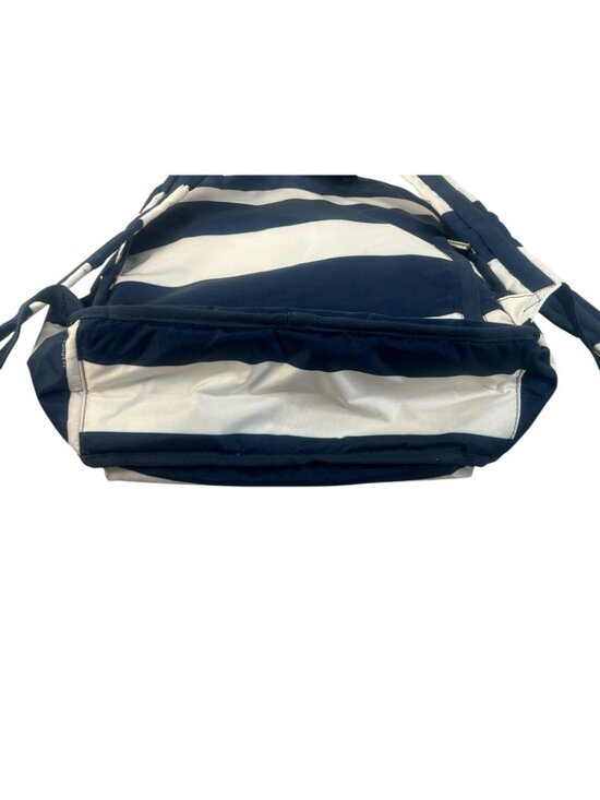 Lesportsac Navy/White Stripped Route Backpack Double Compartment main image 5